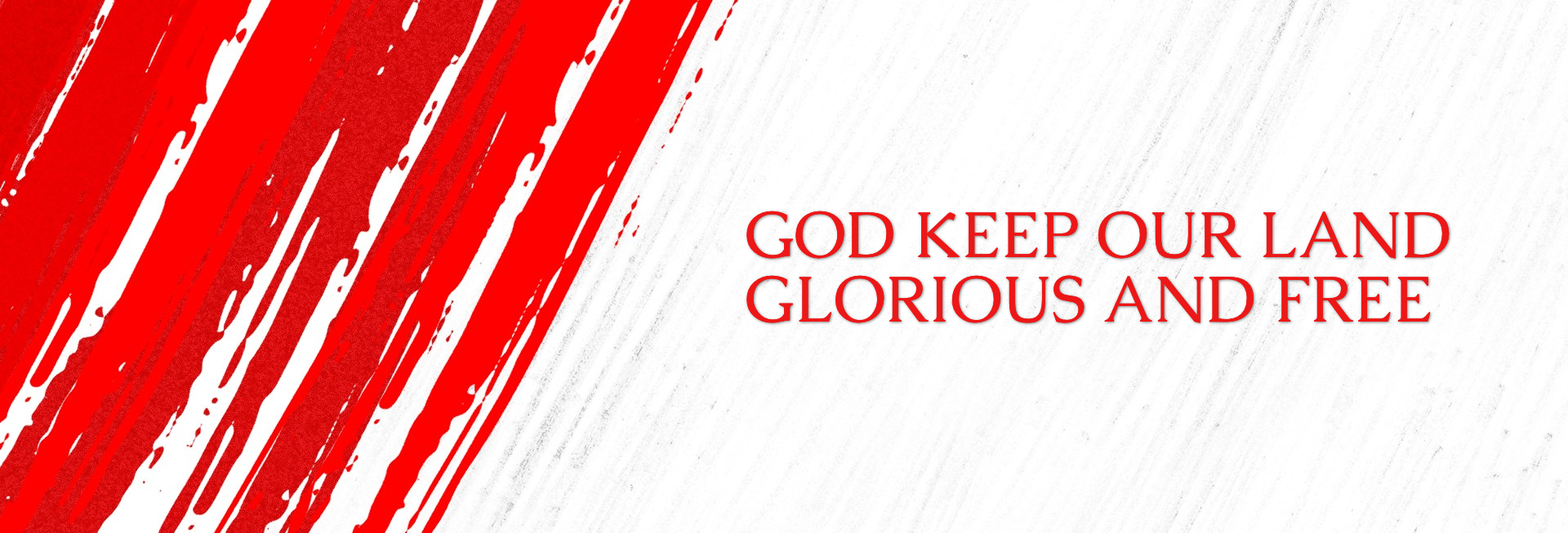 Canada Day Church Website Banner